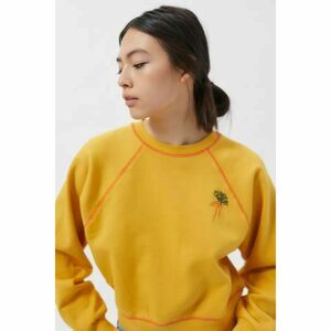 Kimchi Blue Urban Outfitters Grow Your Own Way Sweatshirt Top Oversized S 222894